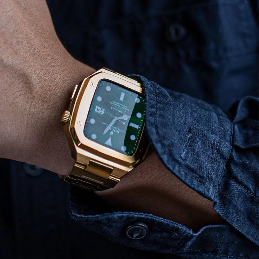 Pokrowiec ochronny Apple Watch 44 mm stal nierdzewna