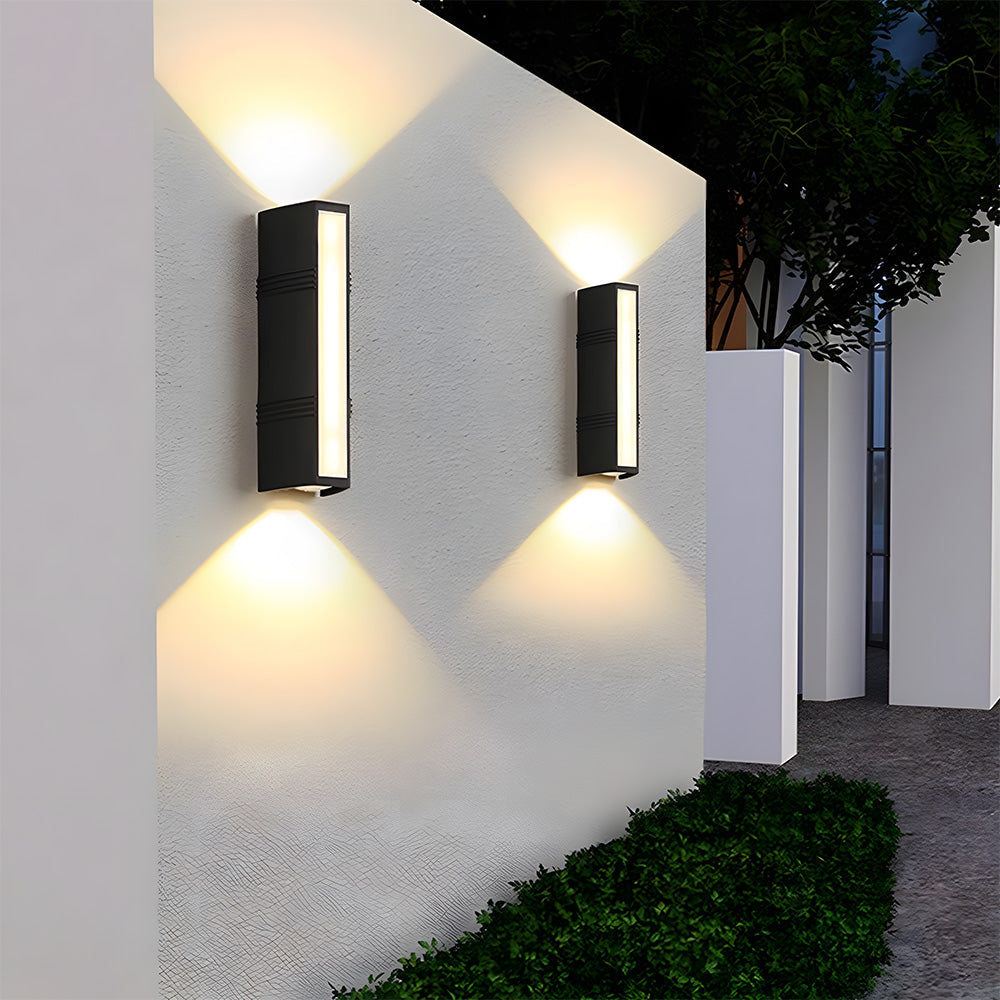LED Zewnętrzna Lampa Ścienna – Ultra Jasna, Wodoodporna, Nowoczesny Design