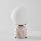 Nowoczesna lampa stołowa Orb Glow Kompaktowe światło otoczenia