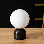 Nowoczesna lampa stołowa Orb Glow Kompaktowe światło otoczenia