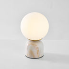 Nowoczesna lampa stołowa Orb Glow Kompaktowe światło otoczenia