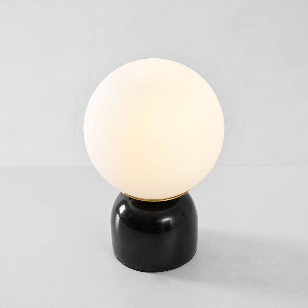 Nowoczesna lampa stołowa Orb Glow Kompaktowe światło otoczenia