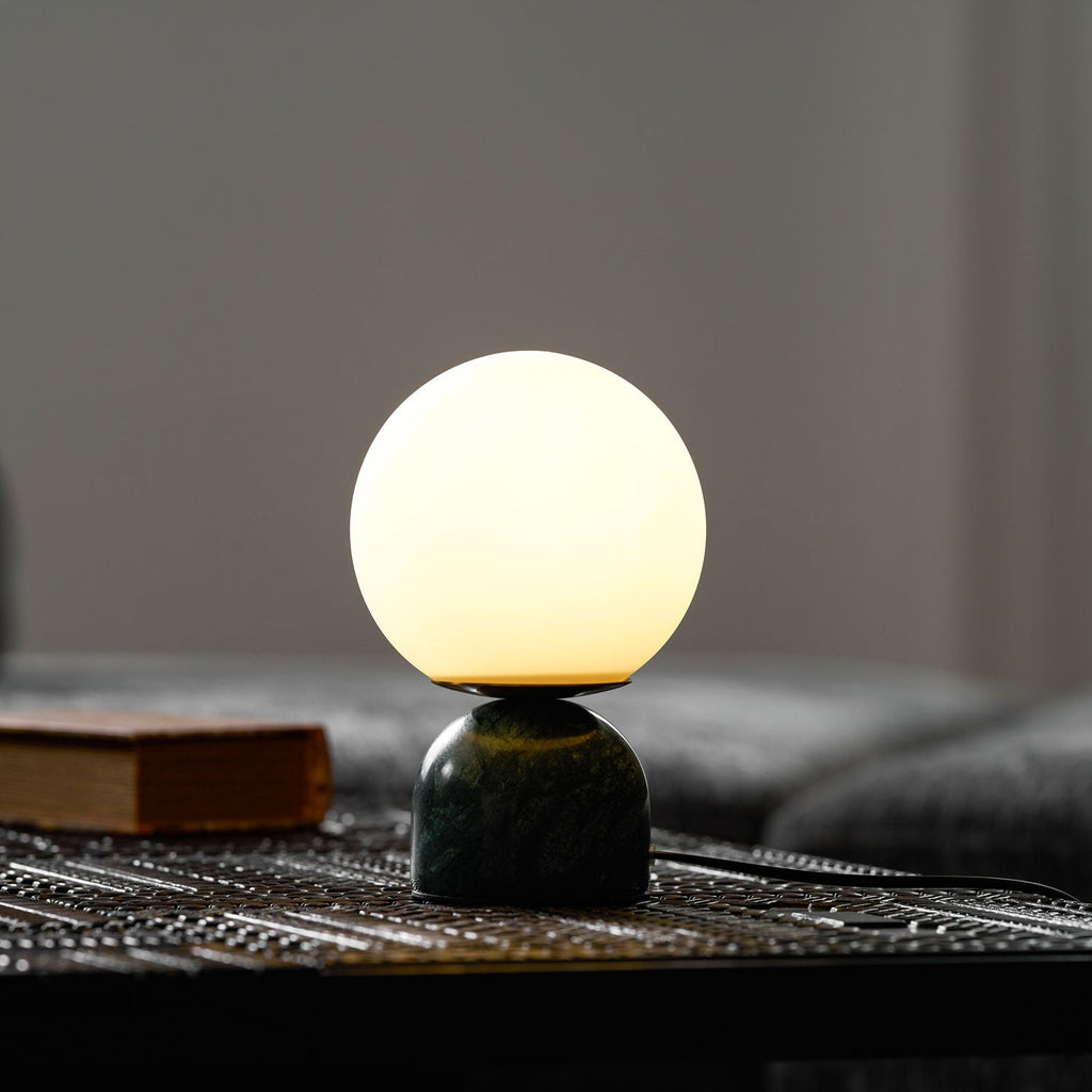 Nowoczesna lampa stołowa Orb Glow Kompaktowe światło otoczenia
