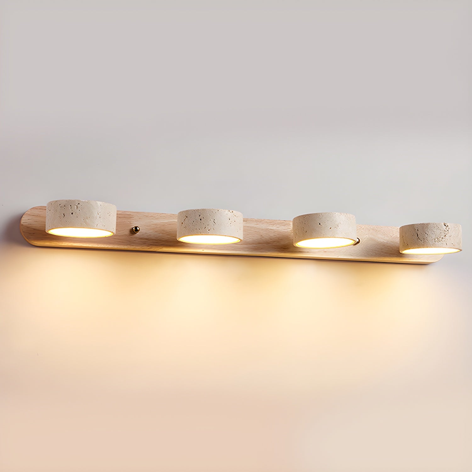 Lampa LED z naturalnego kamienia do przedpokoju łazienki sypialni