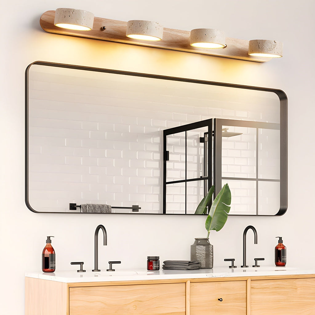Lampa LED z naturalnego kamienia do przedpokoju łazienki sypialni