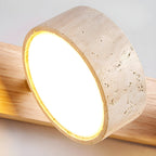 Lampa LED z naturalnego kamienia do przedpokoju łazienki sypialni