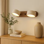 Wszechstronna przytulna lampa LED z naturalnego kamienia do przedpokoju, łazienki i sypialni