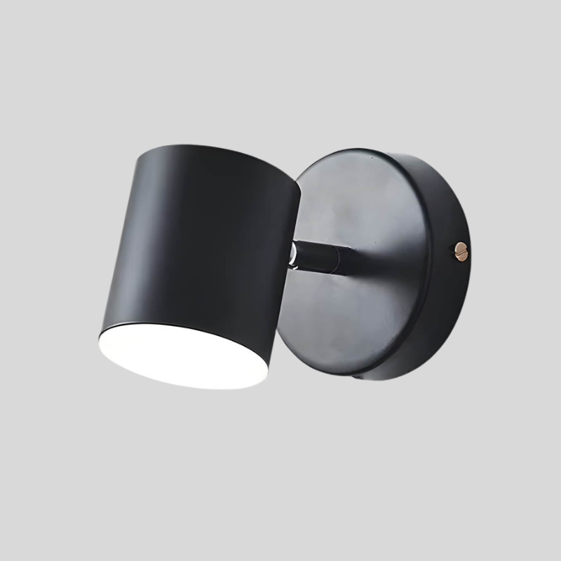 Minimalistyczna skandynawska miedziana lampa ścienna LED