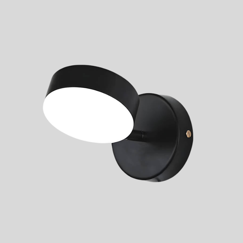 Minimalistyczna skandynawska miedziana lampa ścienna LED