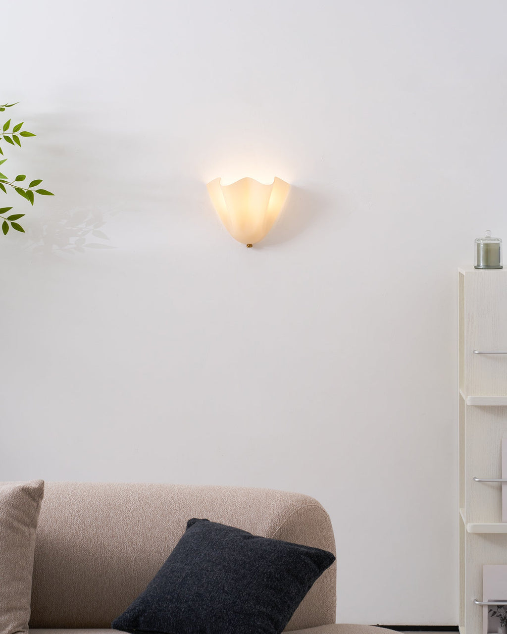 Współczesna płatkowego LED lampa ścienna