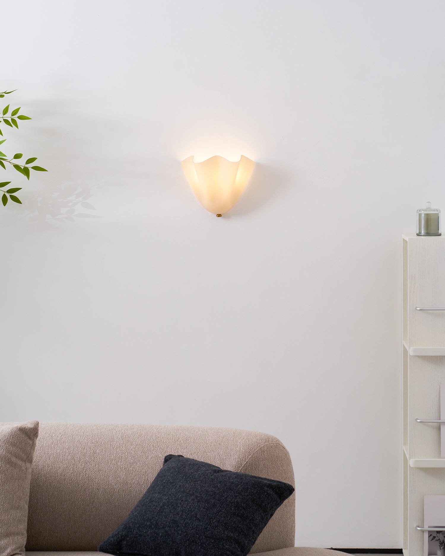 Współczesna płatkowego LED lampa ścienna