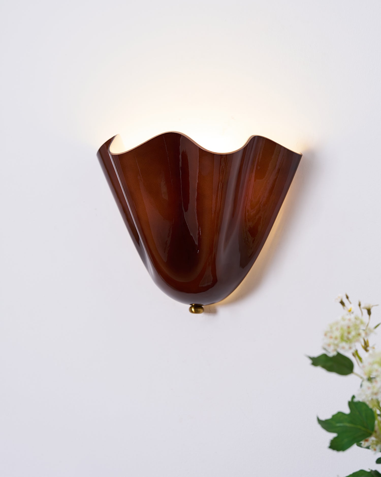 Współczesna płatkowego LED lampa ścienna