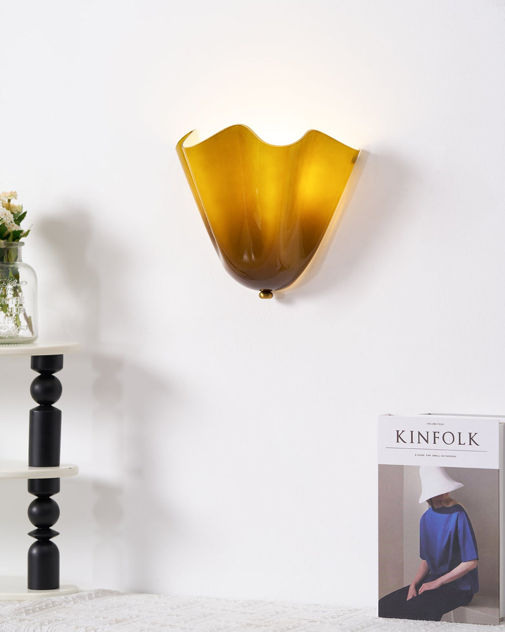 Współczesna płatkowego LED lampa ścienna
