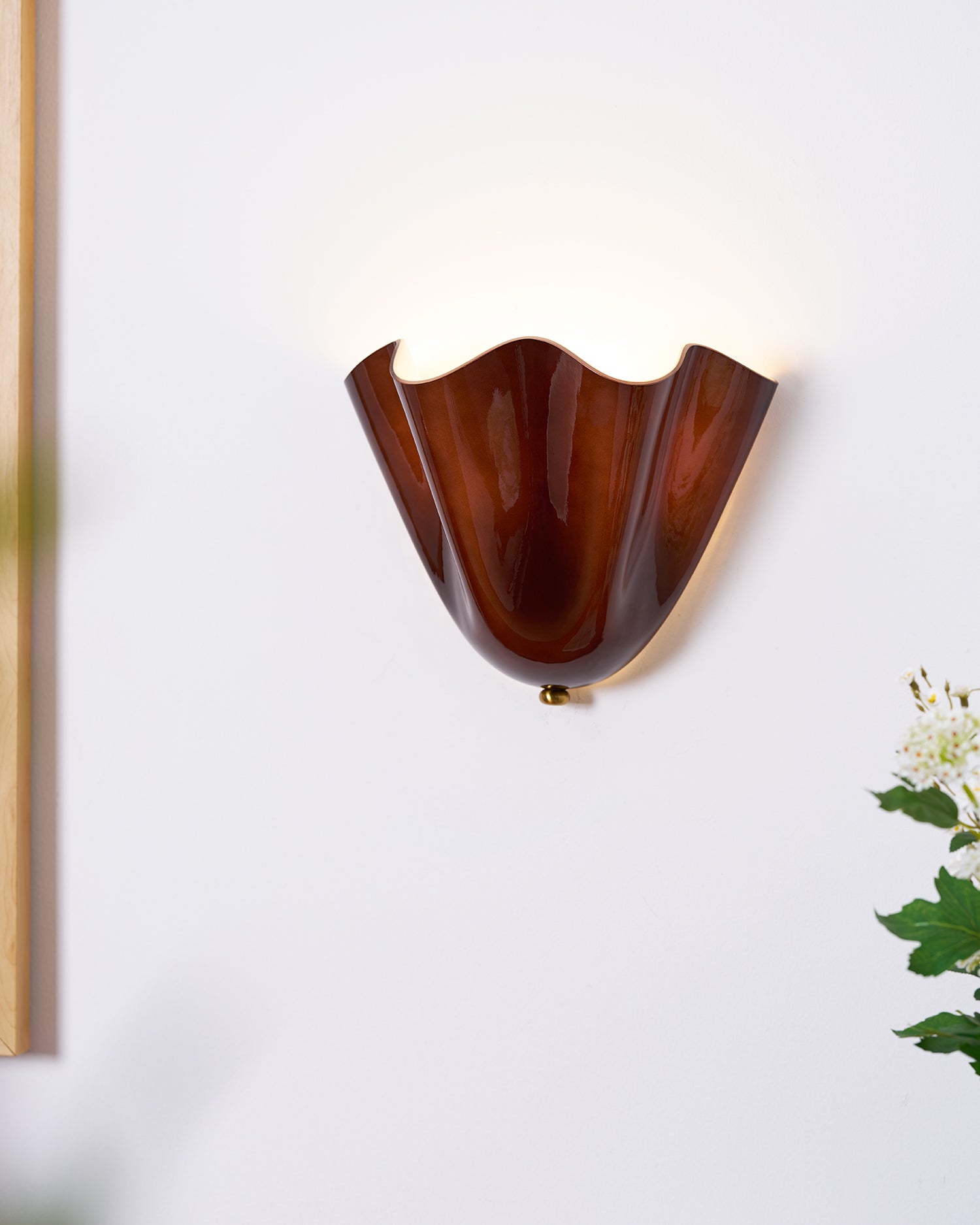 Współczesna płatkowego LED lampa ścienna