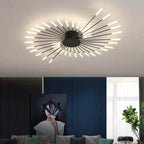 Minimalistyczna industrialna lampa sufitowa LED do nowoczesnych pokoi