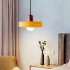 Stylowa marmurowa lampa wisząca sufitowa w stylu skandynawskim