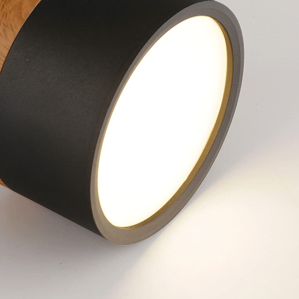 Nowoczesna lampa sufitowa LED cylindryczna typu plafon