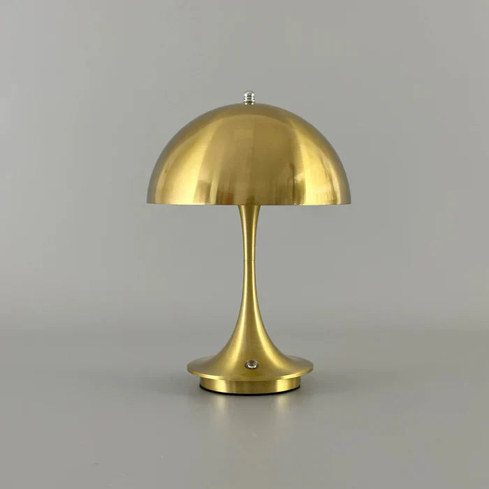 Elegancka bezprzewodowa lampa stołowa LED z regulowanym światłem