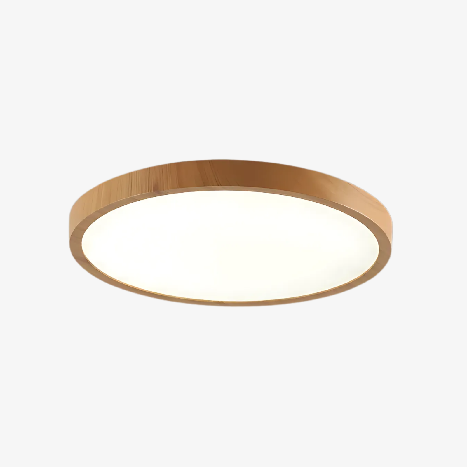 Lampa sufitowa LED w stylu japandi – ultracienka konstrukcja wpuszczana