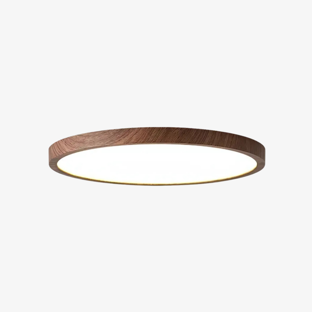 Lampa sufitowa LED w stylu japandi – ultracienka konstrukcja wpuszczana