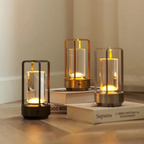 Kompaktowa Bezprzewodowa Lampka Nocna LED Dotykowa - Oświetlenie trójkolorowe