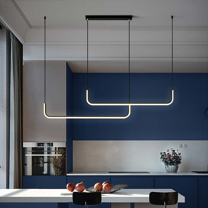 Lampa sufitowa Regulowana retro wisząca ciepłe światło LED