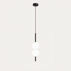 Minimalistyczna wisząca lampa sufitowa LED w stylu skandynawskim z regulowaną długością