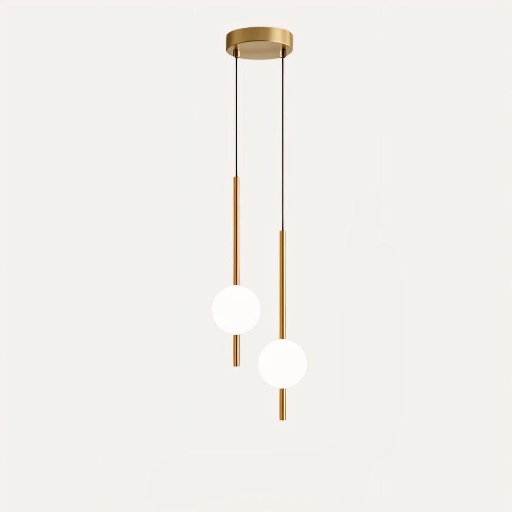 Elegancka skandynawska lampa sufitowa