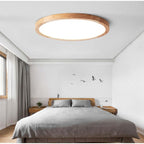 Nowoczesna ściemnialna lampa sufitowa LED z trójkolorowym oświetleniem do salonu i sypialni