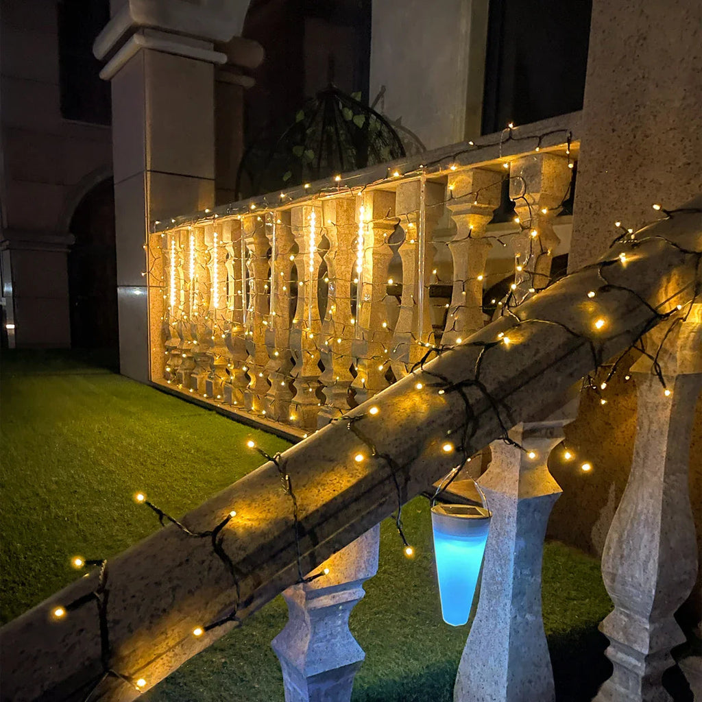 Zewnętrzne lampki łańcuchowe LED – lampka nocna