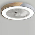 Elegancka lampa sufitowa LED z wentylatorem