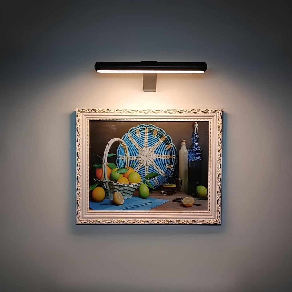 Bezprzewodowa Lampa Ścienna do Obrazów Regulowane Oświetlenie LED