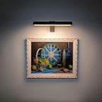Bezprzewodowa Lampa Ścienna do Obrazów Regulowane Oświetlenie LED