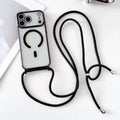 Regulowana smycz do etui na telefon z przezroczystym MagSafe dla iPhone'a