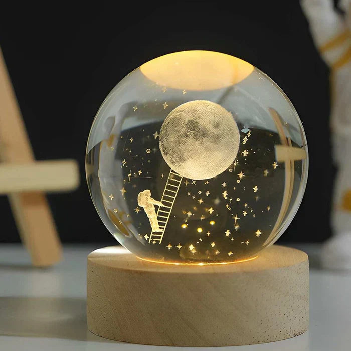 Przenośna świecąca kula LED Mystique