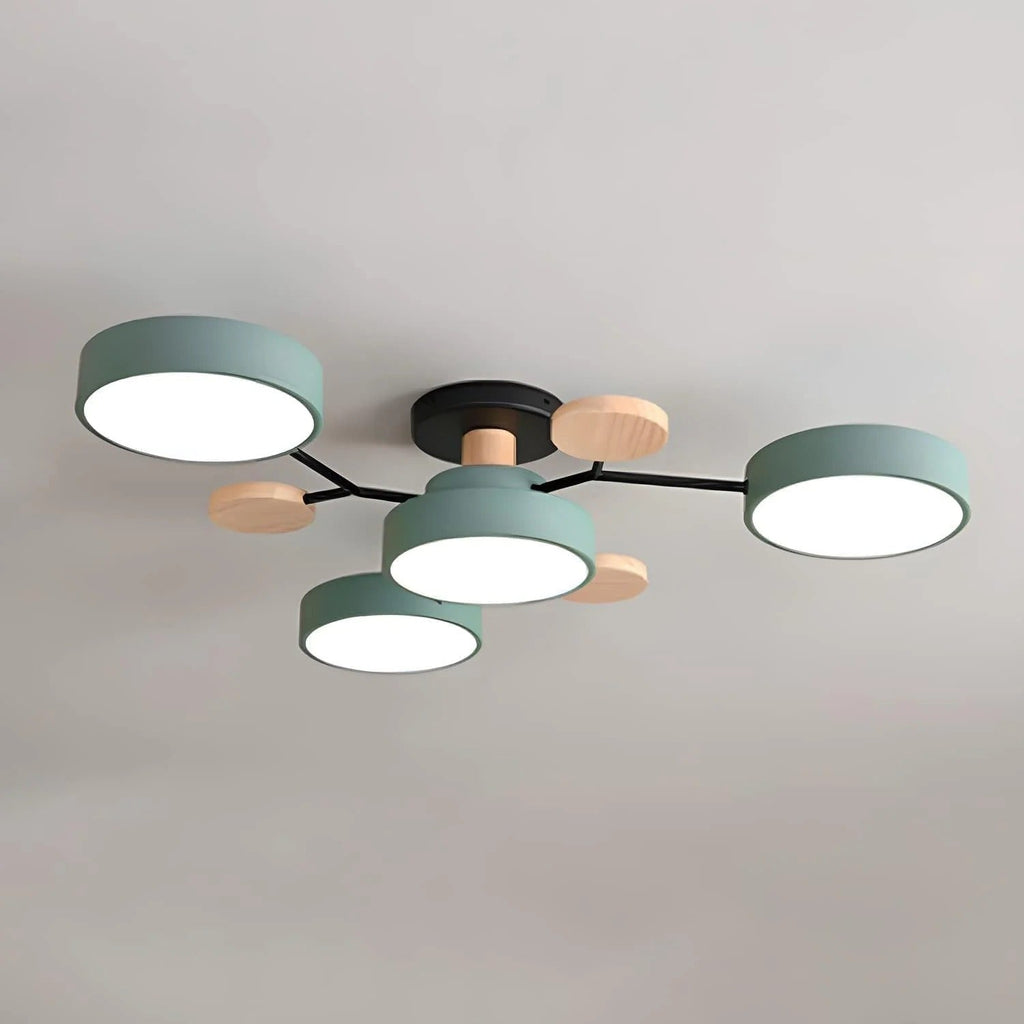 Nowoczesna lampa sufitowa LED typu plafon