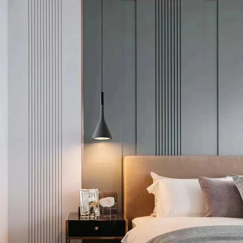 Regulowana lampa sufitowa wisząca Nordycka minimalistyczna lampa