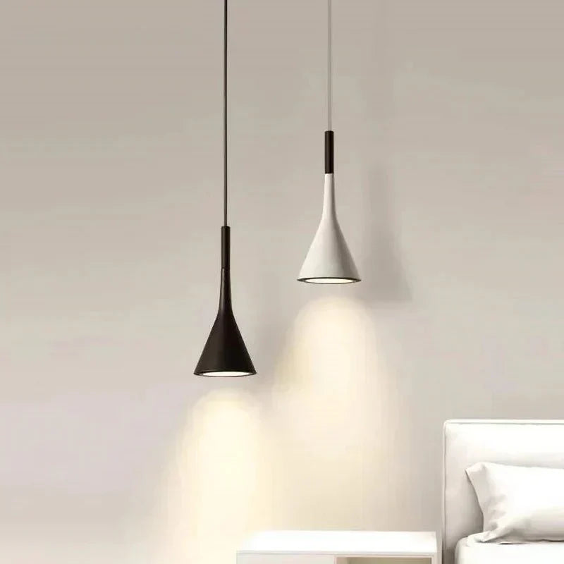 Regulowana lampa sufitowa wisząca Nordycka minimalistyczna lampa