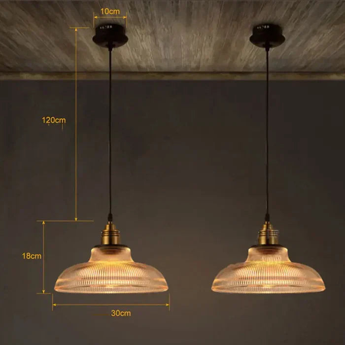 Nowoczesna szklana lampa wisząca do pomieszczeń mieszkalnych