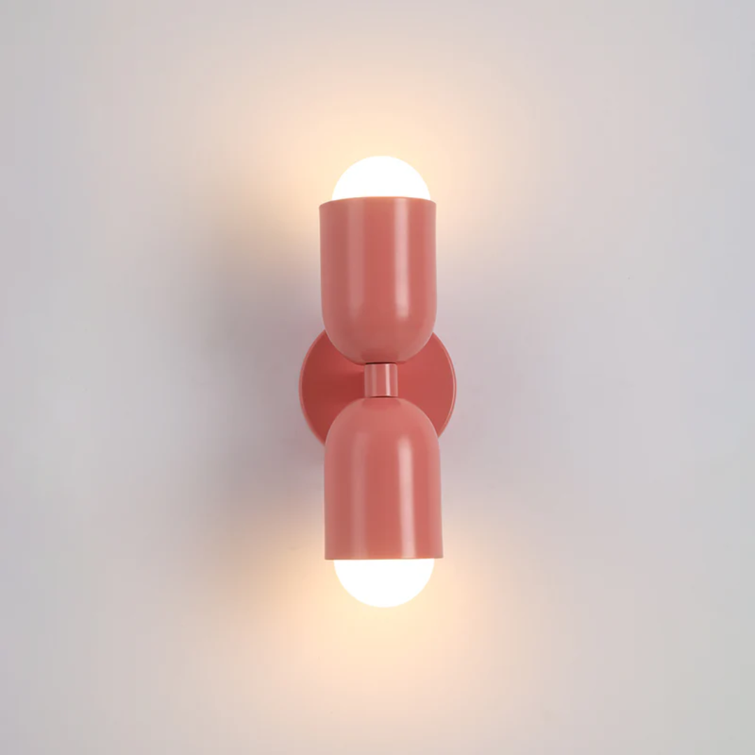 Modna dynamiczna dwustronna lampa ścienna LED