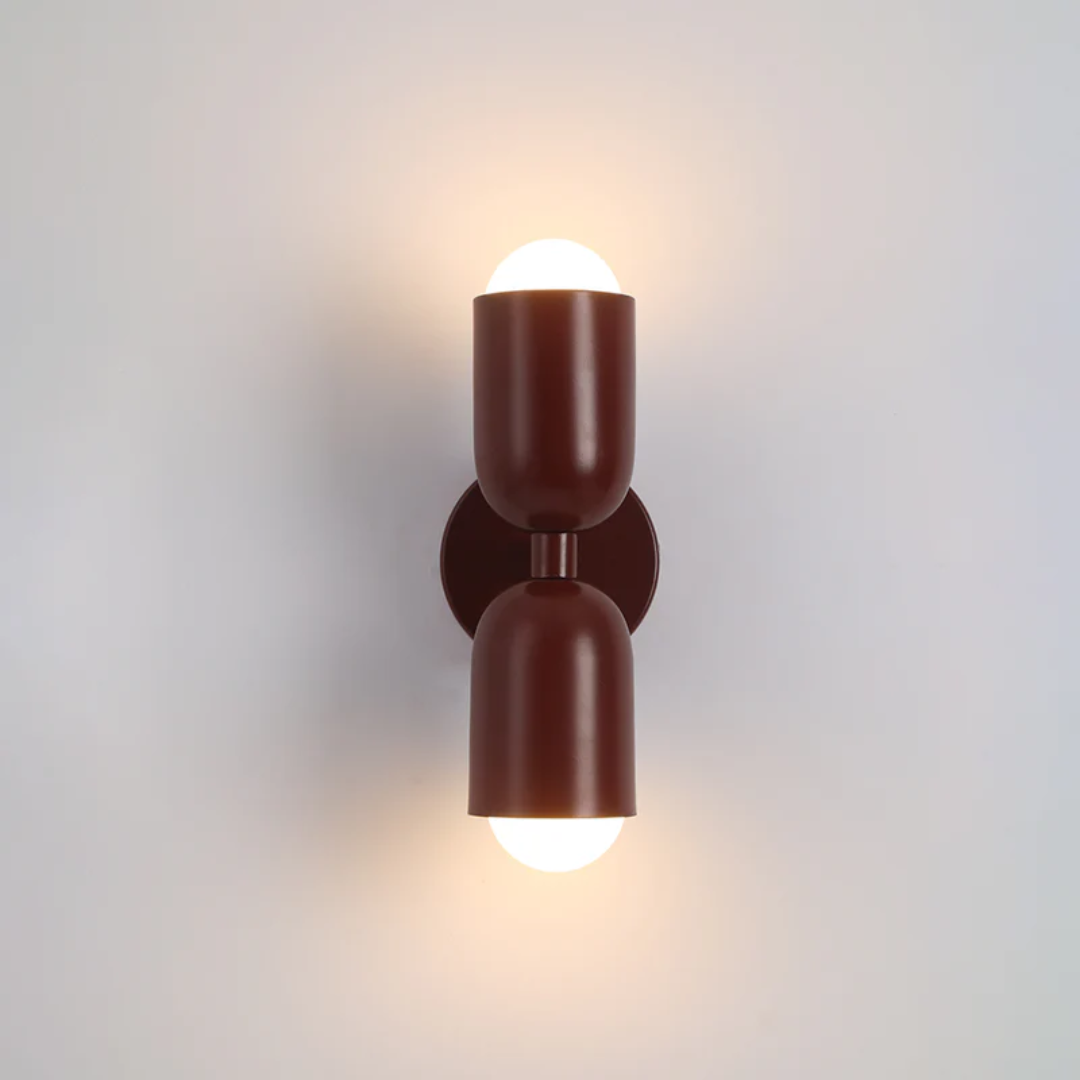 Modna dynamiczna dwustronna lampa ścienna LED
