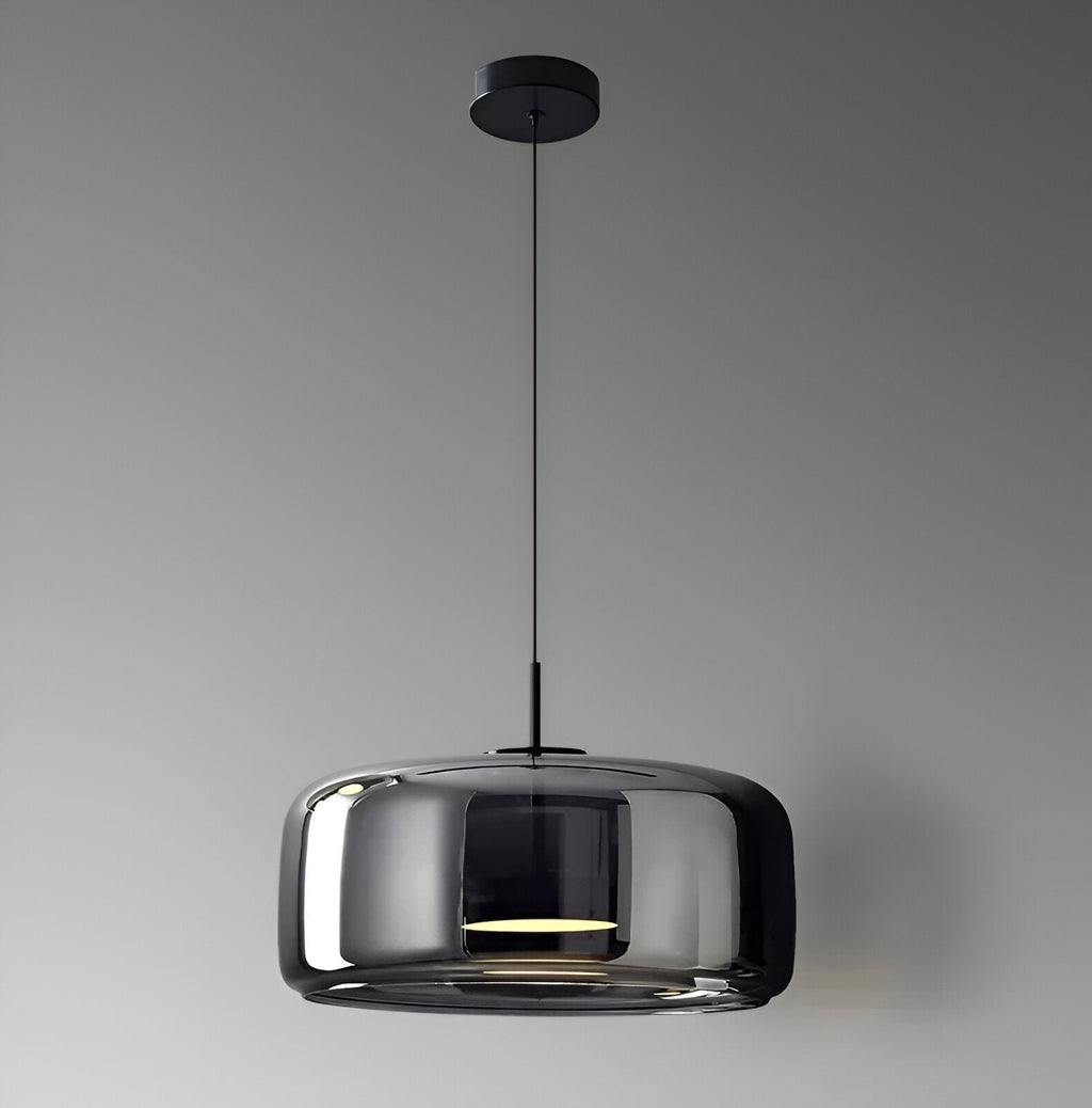 Stylowa lampa wisząca LED w stylu retro z połowy wieku