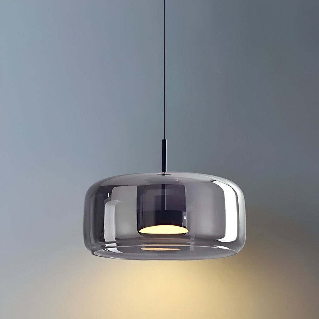 Stylowa lampa wisząca LED w stylu retro z połowy wieku