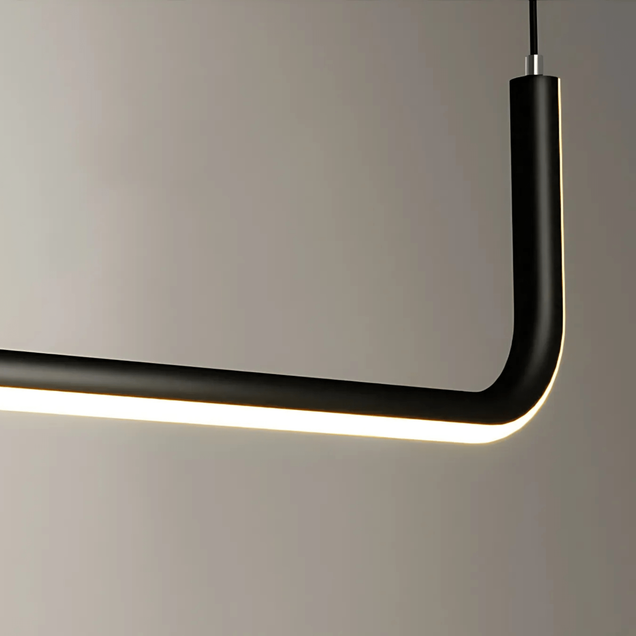 Nowoczesna wisząca lampa LED do wnętrz domowych