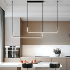 Nowoczesna wisząca lampa LED do wnętrz domowych