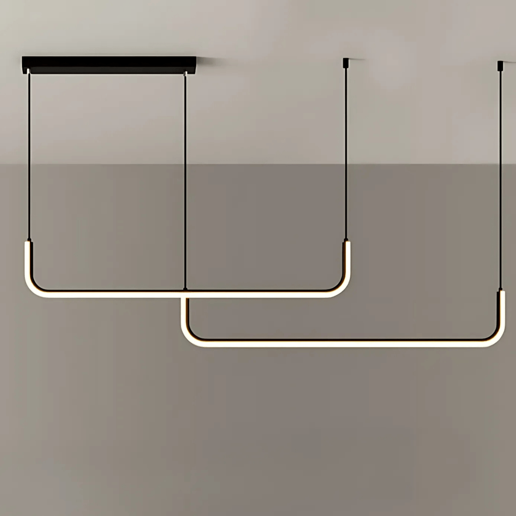 Nowoczesna wisząca lampa LED do wnętrz domowych