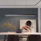 Smukła designerska nowoczesna lampa wisząca LED liniowa – Funkcjonalne oświetlenie liniowe