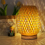 Nowoczesna lampa nocna LED Boho