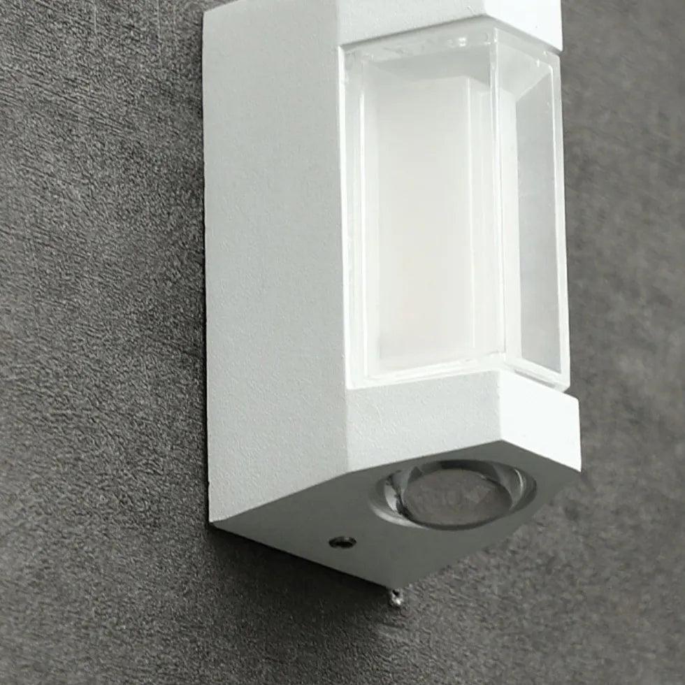 Zewnętrzna lampa ścienna wodoodporna z metalu LED