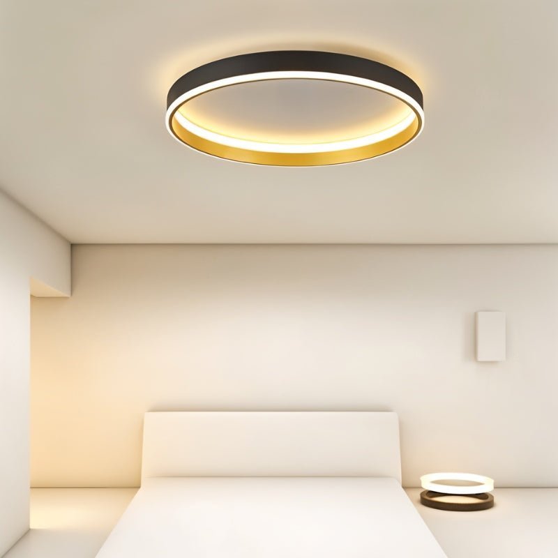 Elegancka Okrągła LED-Lampa Sufitowa